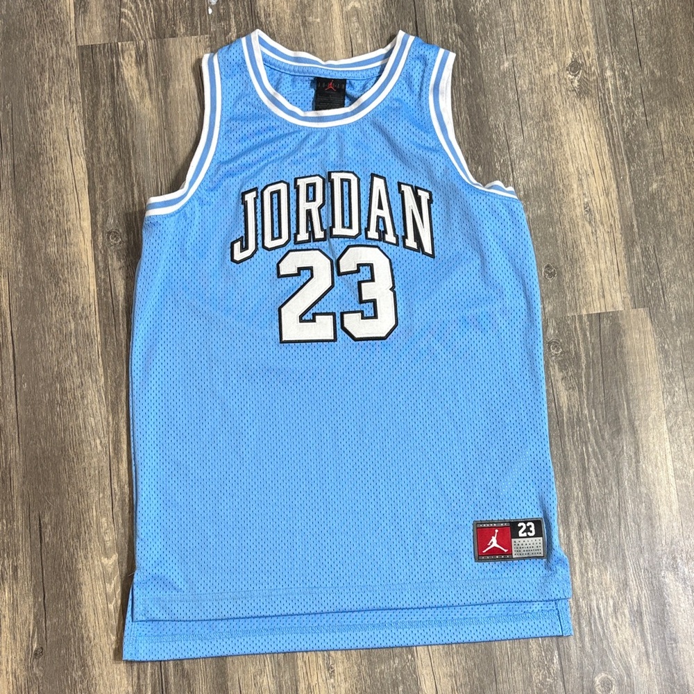 Jordan Carolina Blue Mesh Jersey